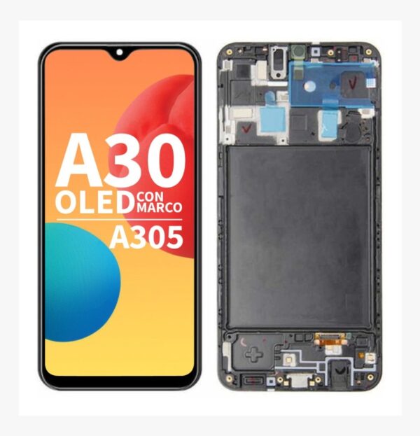 MODULO SAMSUNG A30 (SM-305) CON MARCO OLED