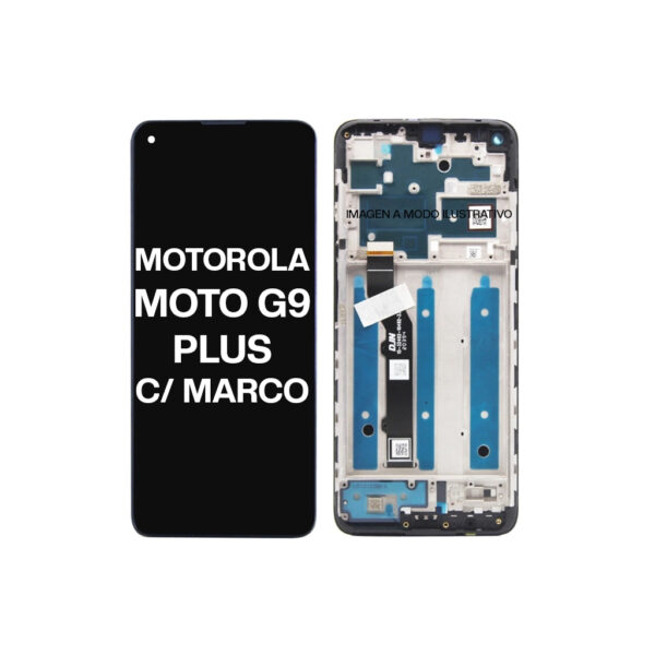 MODULO MOTOROLA G9 PLUS (XT2087) CON MARCO